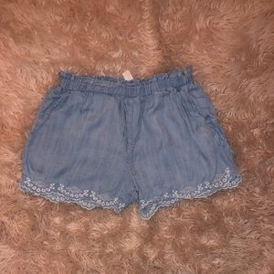 FlowY Jean material shorts
